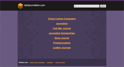 Desktop Screenshot of darkjournalism.com